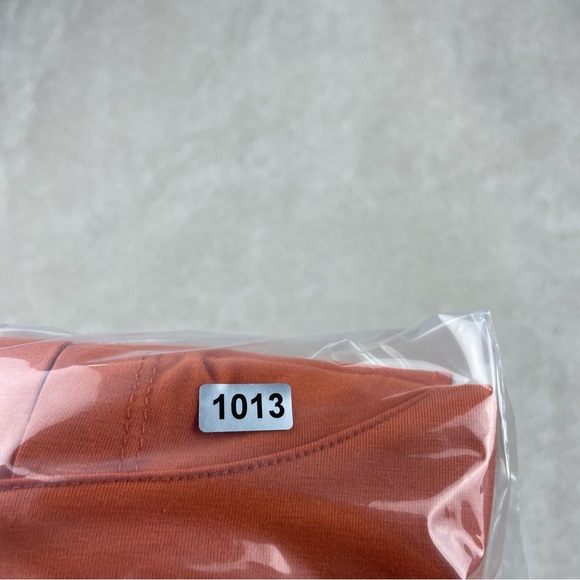 Cuts Lightweight Pullover Orange Hoodie - Picture 11 of 11